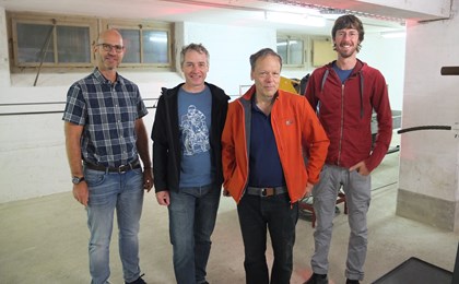 De g. à. d. : Philippe Bieri (Fatzer AG), Christian Banfi (OFT), Stefan Messmer (IWM AG, et Jérémy Yerly, organisateur du séminaire.