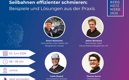 Seilbahnen effizienter schmieren - Beispiele und Lösungen aus der Praxis